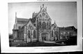 Old Antique Print Church Brou En Bresse Bourg Builder 1897 Architecture 19th