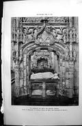 Old Church Brou En Bresse Bourg Tombs Margaret Philip Bourbon 1897 Ar Victorian