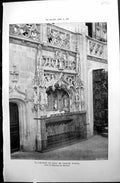 Old Church Brou En Bresse Bourg Tomb Margaret Bourbon Builder 1897 Ar Victorian
