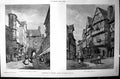 Old France Porte Mont St. Michel Houses Morlaix Builder 1897 Architec Victorian