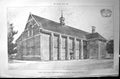 Antique Print Builder 1897 Architecture Parish Institute Portsea Blomfield 19th