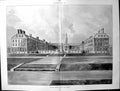 Old Antique Print Builder 1897 Architecture Chelsea Hospital Garden View 19th