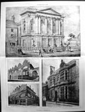 Old 1897 Architecture College Street Chapel Hull Shoe Factory MosleyVictorian