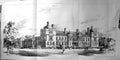 Antique Print Builder 1897 Architecture Technical Institute West Ham Hall 19th
