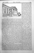 Old Print Edinburgh Court House Park U.P. Church Messrs C & L Ower 1898 19th