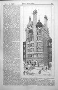 Old Antique Print Premises 166 Buchanan Street Glasgow Seven Stories 1898