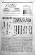 Old Print Roman Altar Birrens Dumfriesshire Nave St Wilfreds Church 1898 19th