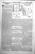 Original Old Antique Print Higher Grade Schools St. George Hanover Square 1898