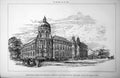 Old Design Technical Institute Public Library West Ham Fw Marks 1898 Victorian