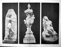 Antique Old Print Scupture Paris Salon Clairon Monument Boucher Gauquie 1898