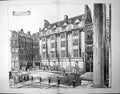 Old Print No'S 76-79 St. Paul'S Churchyard Street Scene Businesses 1898