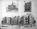Antique Print Belfast Scottish Provident Northern Bank Mater Hospital 1898