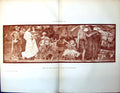 Antique Old Print Design For Mural Decoration Harvest Mr George Murray 1898