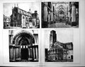 Antique Old Print Venice Church Ss Giovanni E Paolo Doorway St Mark'S 1898