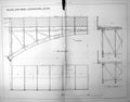 Antique Old Print Damaged Keltney Burn Bridge Constructional Details 1898 19th