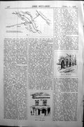 Original Old Antique Print Aquila Houses Architecture 1906 Builder Map Abruzzi