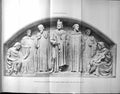 Old Sculpture Panel Central Library Bristol Charles Pibworth 1906 Bui 20th