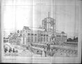 Old Print Bacon'S Ideal Palace Robert Atkinson Architecture 1906 Builder 20th