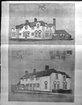 Original Old Antique Print Rectory Ingrave Brentwood Architecture 1906 Builder
