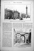 Old Sackville St Dublin Bishop'S Gateway Londonderry Enniskillen 1917 0 20th