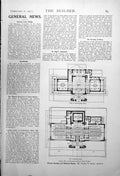 Old Print Winona Savings National Bank Plan Art Gallery Manchester 1917 0 20th