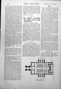 Old Vintage Print St. Alphege Greenwich Church Alfege Annotated Plan 1917 20th