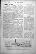 Antique Old Print Proposed New Bridge Charing Cross Drawing And Plan 1917 20th