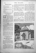 Antique Print Summer House Attributed To Christopher Wren Crooms Hill 1917 20th