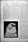 Original Old Vintage Print Grief Albert Toft Bust F.M. The Earl Kitchener 1917