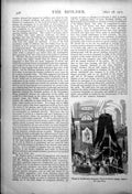 Old Vintage Print Chapel The Bararian Embassy Warwick St Gen Square 1917 20th