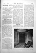 Antique Print No 10 Berkeley Street Interior Entrance Richardson Gill 1917