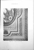 Antique Old Print Barbers' Hall Ceiling Court Room Interior View Room 1917