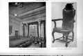 Antique Old Print Dyers' Hall Court Room Master'S Chair Committee Plan 1917