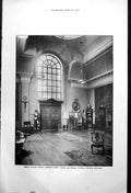 Old Grove House Studio Regent'S Park Interior Memorial Tablets 1917 20th