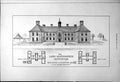 Antique Old Print Lord Wandsworth Institution Boys House Masters Wing 1917