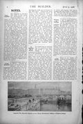 Antique Print Suggested War Memorial Sculpture Thames Towards Waterloo 1918