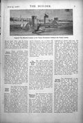 Antique Old Print Suggested War Memorial Sculpture Thames Temple Landing 1918