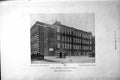 Old Print Peace Centennial School Montreal Nobbs Hyde Arch. Exterior 1918 20th
