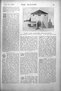 Old Print Design Byzantine Baptistry Students' Work Exterior Pillars 1918 20th