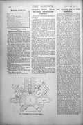 Antique Old Print Washington Inn St James' Square Plan View Wheel Like 1918