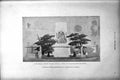 Antique Old Print War Memorial Students Work Third Year Architectural 1918 20th