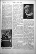 Antique Print Ivanhoe Equestrian Pottery Group Memories City Buildings 1918