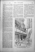 Antique Old Print Chapel Home Retreat Lloyd Square Gallery At West End 1918