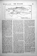 Original Old Vintage Print Acropolis Athens Parthenon Crowning The View 1918
