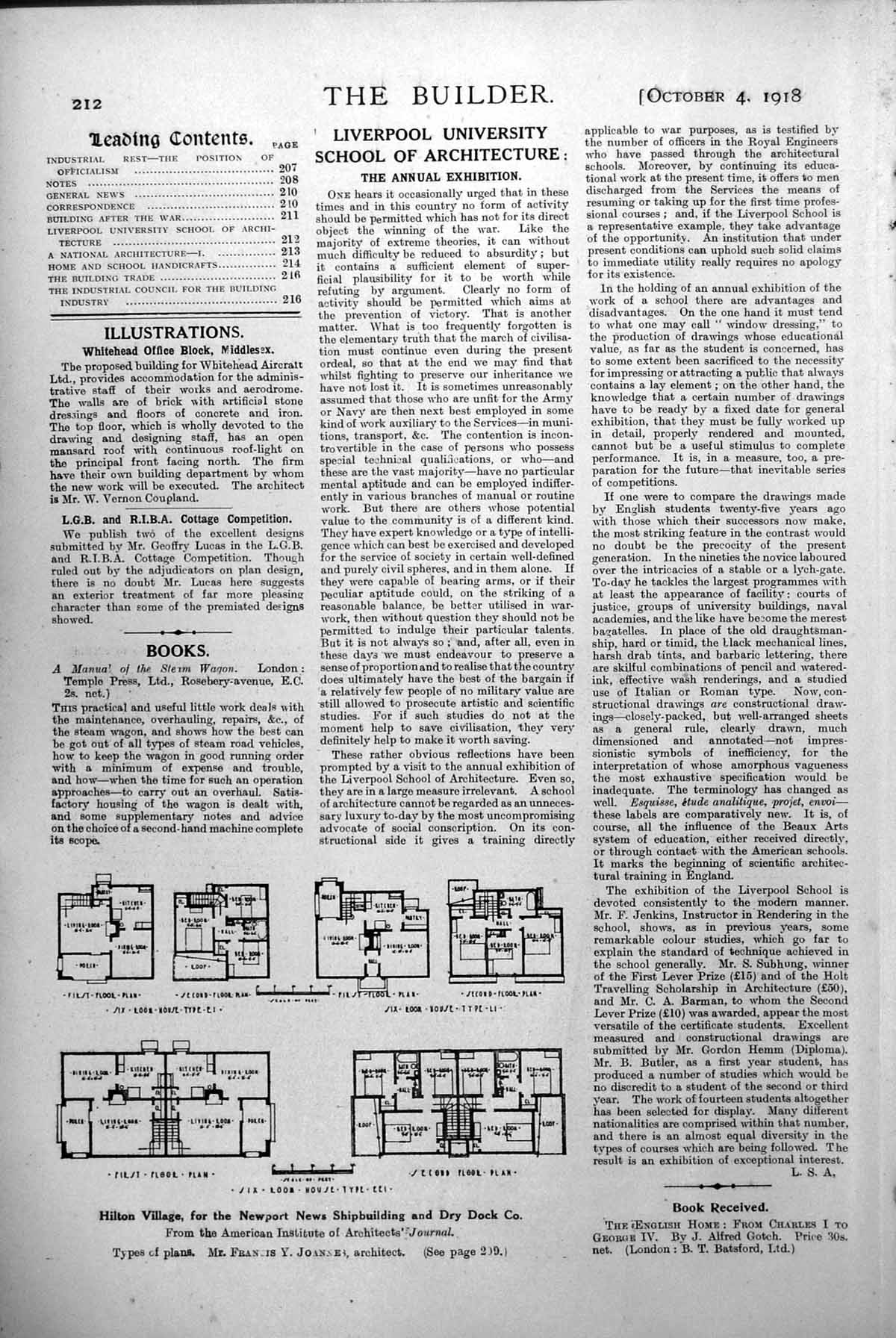 Old Hilton Village For Newport News Shipbuilding Dry Dock Plans 1918 20th