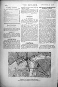 Antique Old Print Suggested War Memorial Avenue Bridge Mb Bennett London 1918
