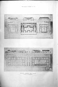 Original Old Vintage Print Housing Designs For Athens Types Housing Plans 1918