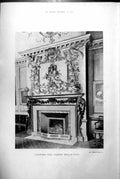 Antique Print Stationers' Hall Chimney Piece St Bartholemew The Great 1918 20th
