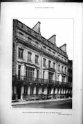Antique Print Hertford Street Ferrier Proposed Government Offices Plan 1918
