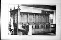 Antique Print Holy Cross Chapel Limpsfield Screen Tunstall Court Kent 1918 20th